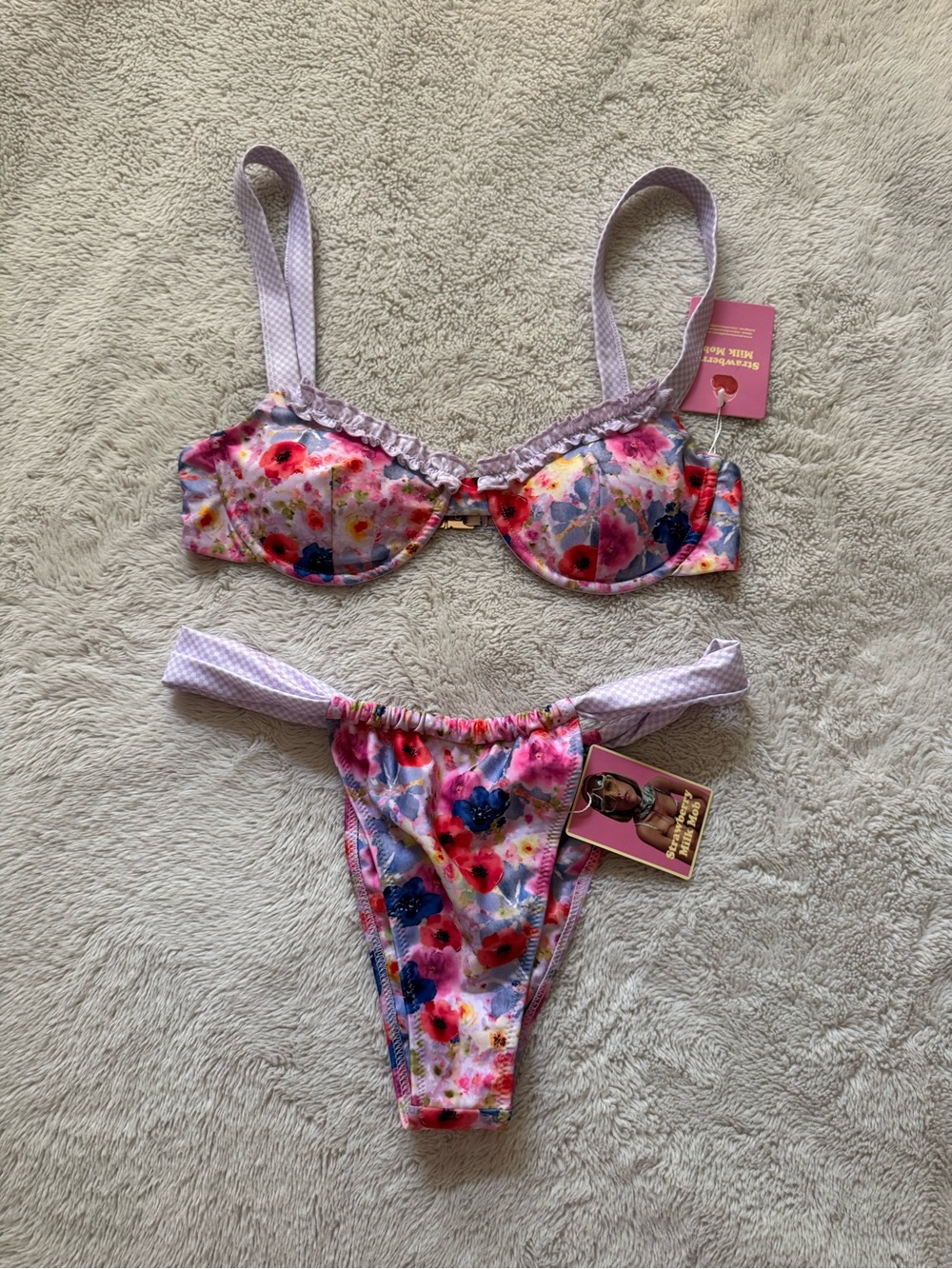 Strawberry milk mob set